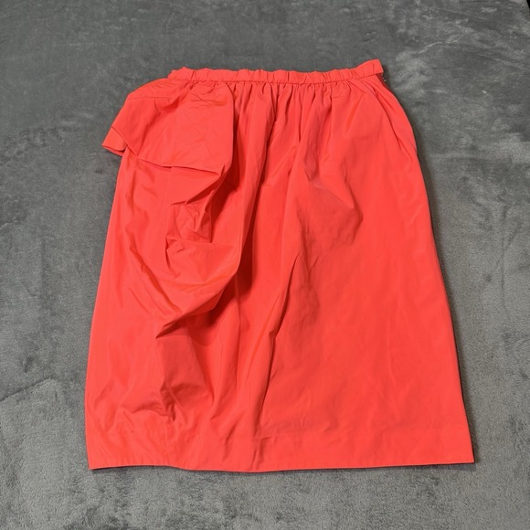 Marc By Marc Jacobs Dresses & Skirts - Marc by Marc Jacobs Ellsworth Draped Taffeta Pencil Skirt Neon‎ Pink Lava 6 $278